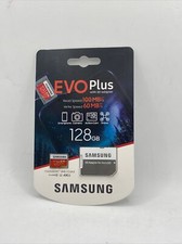 New Samsung EVO Plus 128GB microSDXC UHS-I Memory Card MB-MC128HA/AM