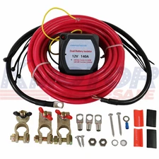 Dual Battery Isolator 12V 140Amp For ATV UTV 4WD Rzr RV Car Watercraft Marine