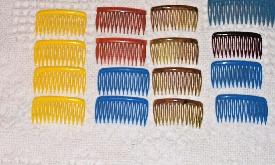 (761)-VTG-51 Assorted Combs from 60's/70's-Most Unused-All Sanitized +Bonus - Image 2 of 4