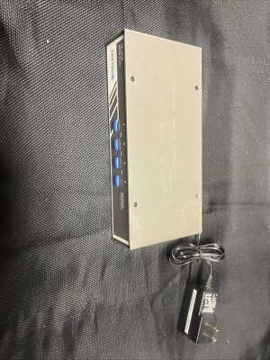 TRENDnet 4-Port KVM Switch PS/2 Rack Mount TK-401R + Power Supply