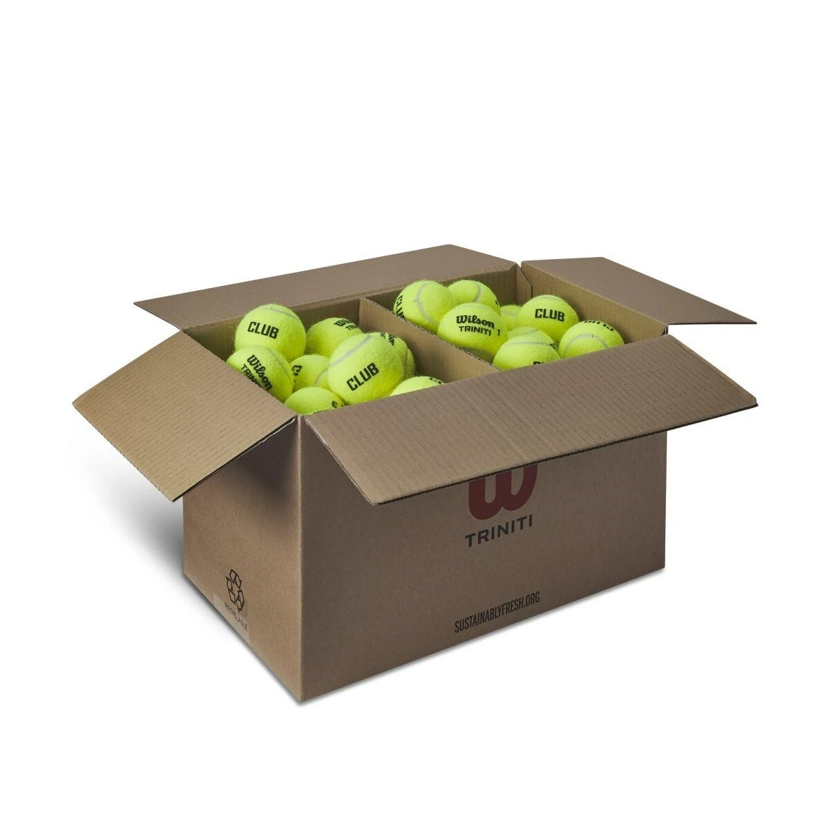 Wilson Triniti Club Tennis Balls - Thumbnail 3