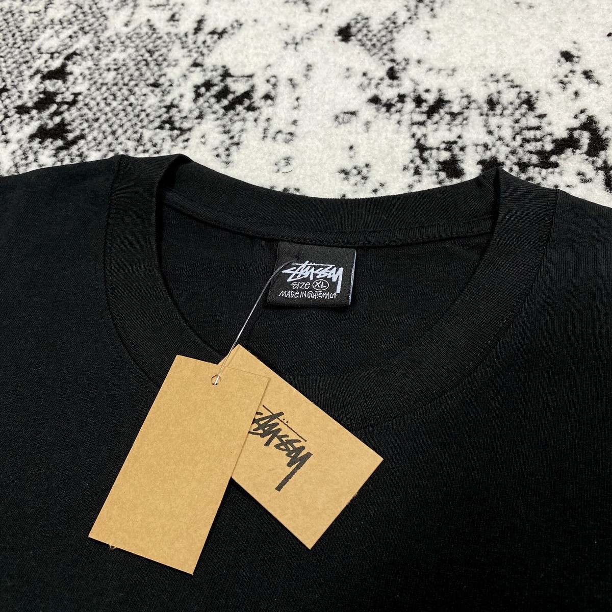 ★人気★【STUSSY】★Strike Pigment Dyed T-Shirt★Black★ Stussy Strike Pigment Dyed Tee Black - Large Original | eBay