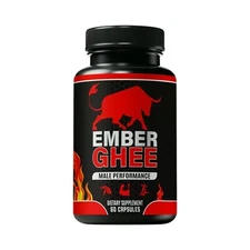 Ember Ghee Pills, EmberGhee Advanced Male Health Capsules - 60 Capsules