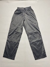 Vtg Nike Wind Breaker Pants Wmns Small Silver Reflective Great Condition Y2K