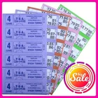Bingo Books Tickets 4 Page Bingo 120 Books Game BINGO NIGHT IN FREE GIFT