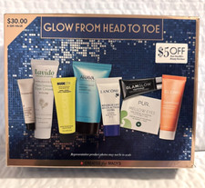 Glow From Head To Toe 8-Pc. Skincare Set for Natural Radiance - BRAND NEW 