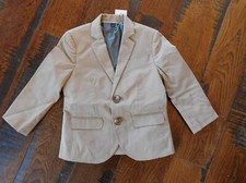 Jcrew 168 Boys' Ludlow suit jacket in Italian stretch chino 3 Khaki H4404