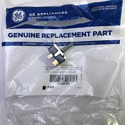 Genuine OEM GE Dryer Rotary Start Switch – Part # WE4X782, NEW, By GE Appliance