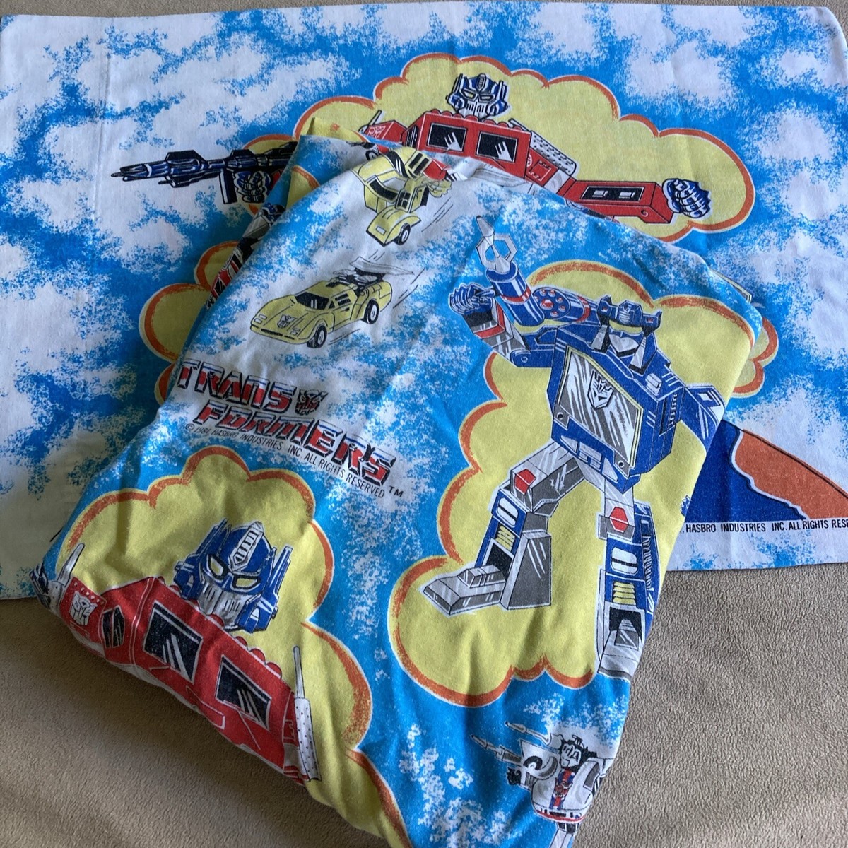 80' Transformers flat sheetsトランスフォーマーシーツ Transformers Kids Full Sheet Set, Hasbro - Walmart.com