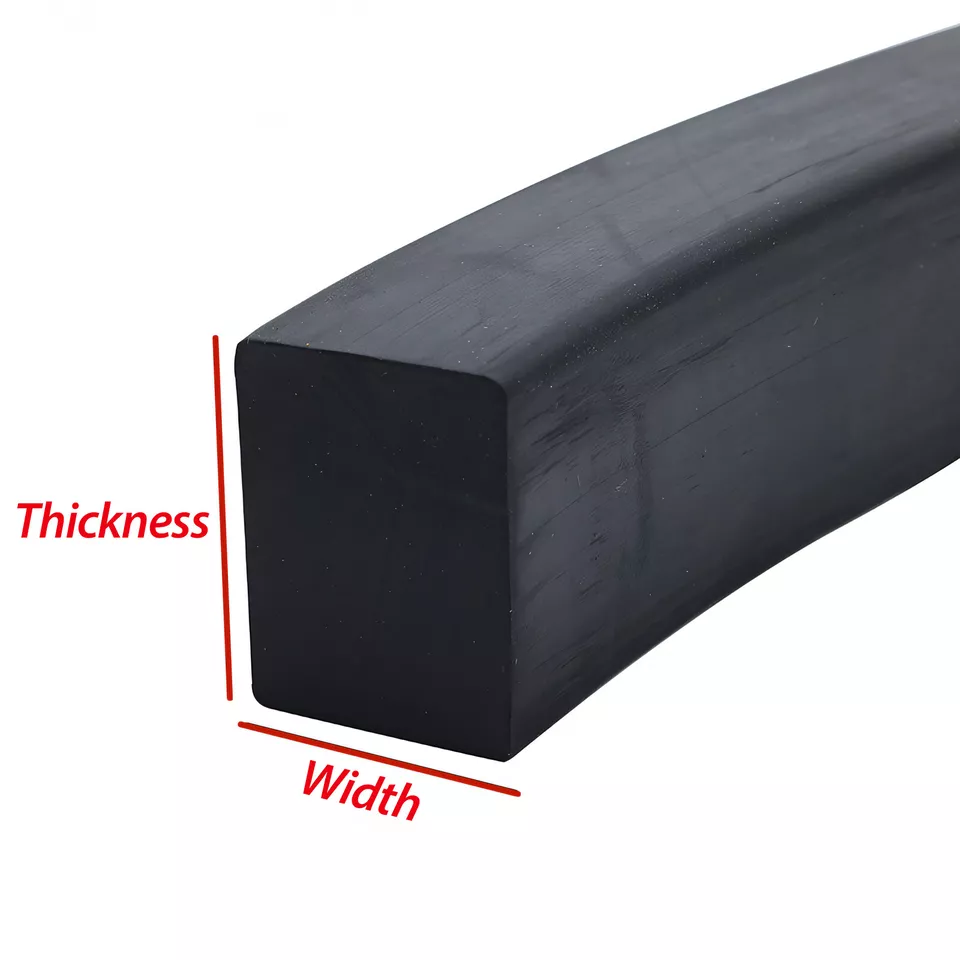 Solid Nitrile NBR Rubber Strip - Various sizes & Thicknesses - 3mm to 70mm - Image 3 of 4