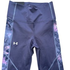 Under Armour Women s Leggings Small High Rise Compression Purple