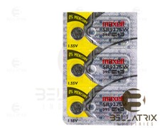 3 Maxell 395 SR927SW 1.55 Volt Silver Oxide Watch Batteries Factory Cells