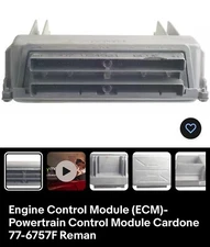 Engine Control Module (ECM)-Powertrain Control Module Cardone 77-6757F Reman