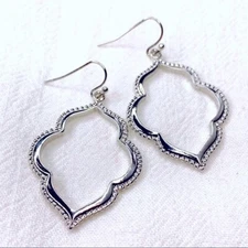❣️ Sliver Plated Cloud Dangle Earrings