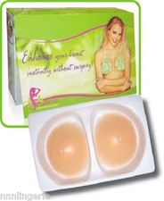 Silicone Gel Breast Enhancers Inserts Full Bust Pads Bra Cups by Beauty Search