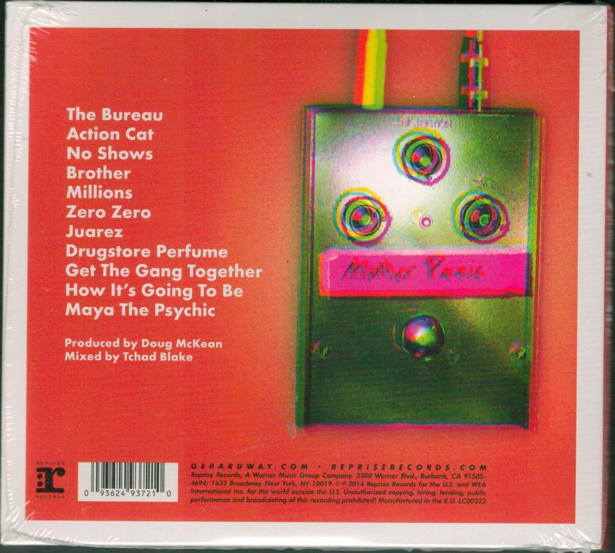 Gerard Way ‎– Hesitant Alien / CD 2014 New & Sealed | eBay