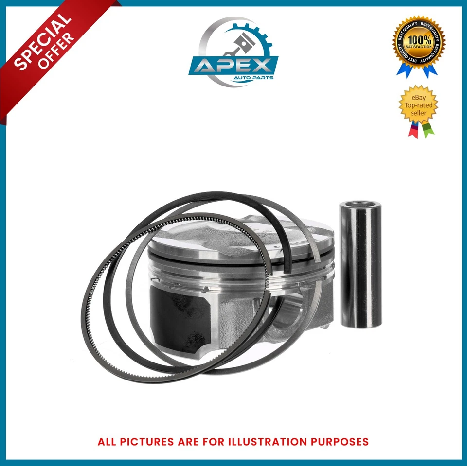 FITS i30 i40 SOUL RIO 1.6 PETROL G4FJ PISTON SIZE 0.50MM X4 23041-2B600 - Image 3 of 4