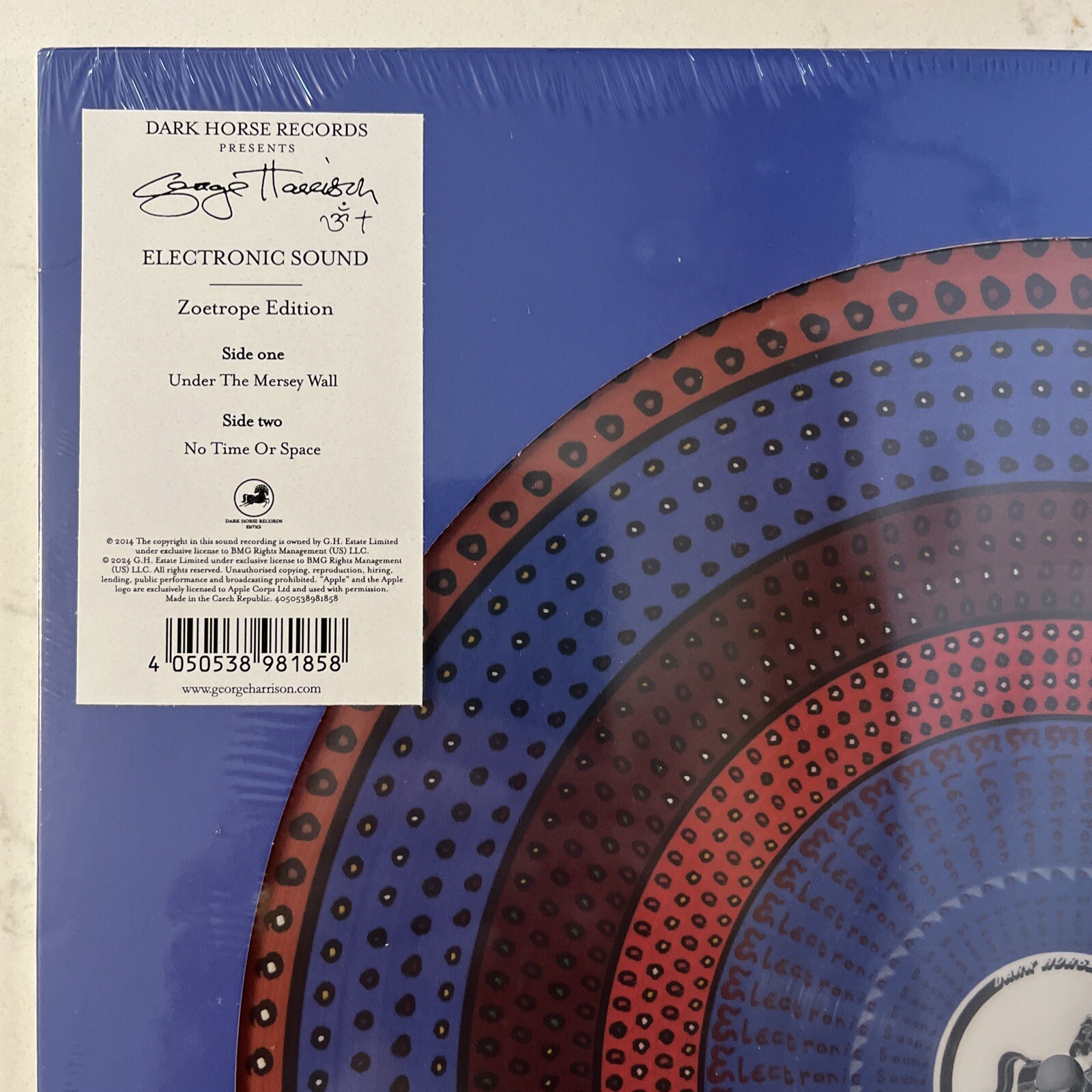 2 HARRISON RSD 2024 ZOETROPE PICTURE DISC NUMBERED FACTORY