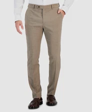 Tommy Hilfiger Men's Beige Modern Fit Stretch Suit Separate Pants Size 38W 30L