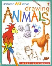 Drawing Animals: Internet-Linked Usborne Art Ideas - Paperback - GOOD