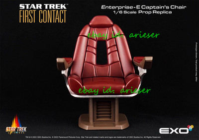 Exo-6 Studio Star Trek Enterprise E Captains Chair 15cm 1/6 Action Figure New