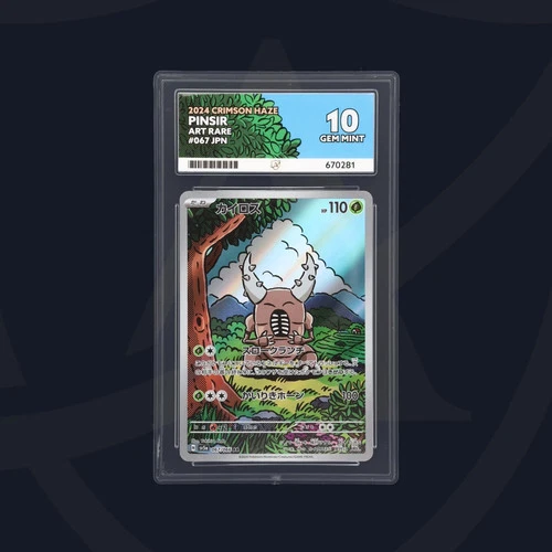 Pinsir 067/066 sv5a Crimson Haze Ace Grading Gem Mint 10 Japanese Pokemon
