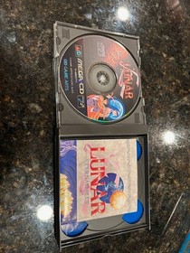 Lunar 2: Eternal Blue Sega Mega CD complete with map and mini disc!