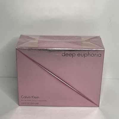 DEEP EUPHORIA by Calvin Klein 3.4 oz (100 ml) Eau de Toilette Spray women NEW