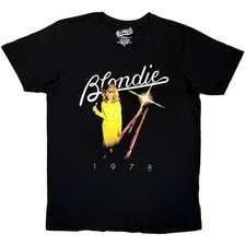 Men's Blondie Yellow Dress 1978 T-shirt XX-Large Black