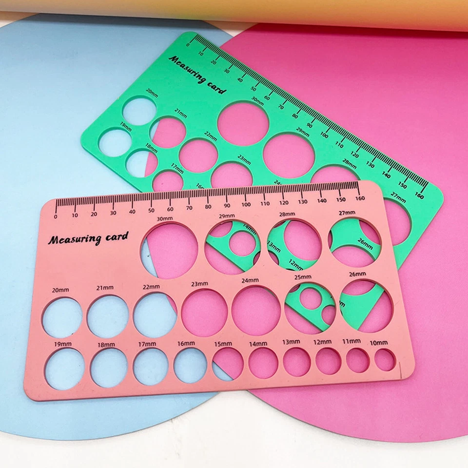 Regla de medición de pezón de silicona flexible herramienta de medición de brida de pecho para madres Foto 3 de 4