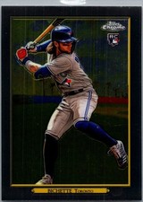 2020 Topps Chrome - Bo Bichette #TRC-11 TURKEY RED CHROME (RC) Blue Jays