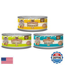 Merrick Purrfect Bistro Grain-Free Wet Cat Food Variety Pack Pate Adult Cats