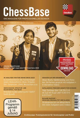 ChessBase Magazin 217 (Januar/Februar 2024) | ChessBase GmbH | Deutsch | DVD-ROM