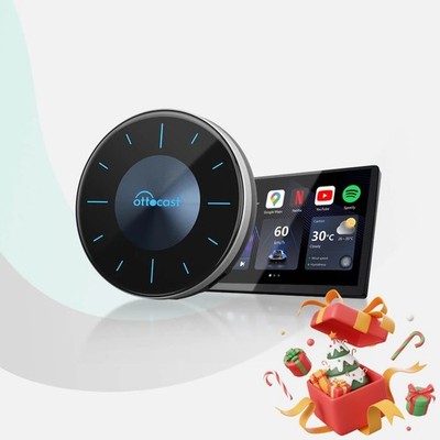 OTTOCAST P3 AI Box Play Store Youtube Wireless Carplay Android Auto HDMI Player