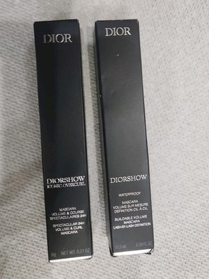 2 Pack Dior Diorshow Iconic Overcurl Mascara 090 Black 6g/0.21oz X 2 Full Sizes 