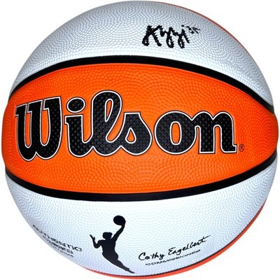 AZZI FUDD SIGNED AUTOGRAPHED WILSON WNBA BASKETBALL UCONN HUSKIES