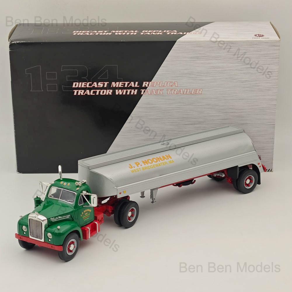 FIRST GEAR 1:34 B-Model with 30 Fuel Tank Trailer DIECAST Model 19