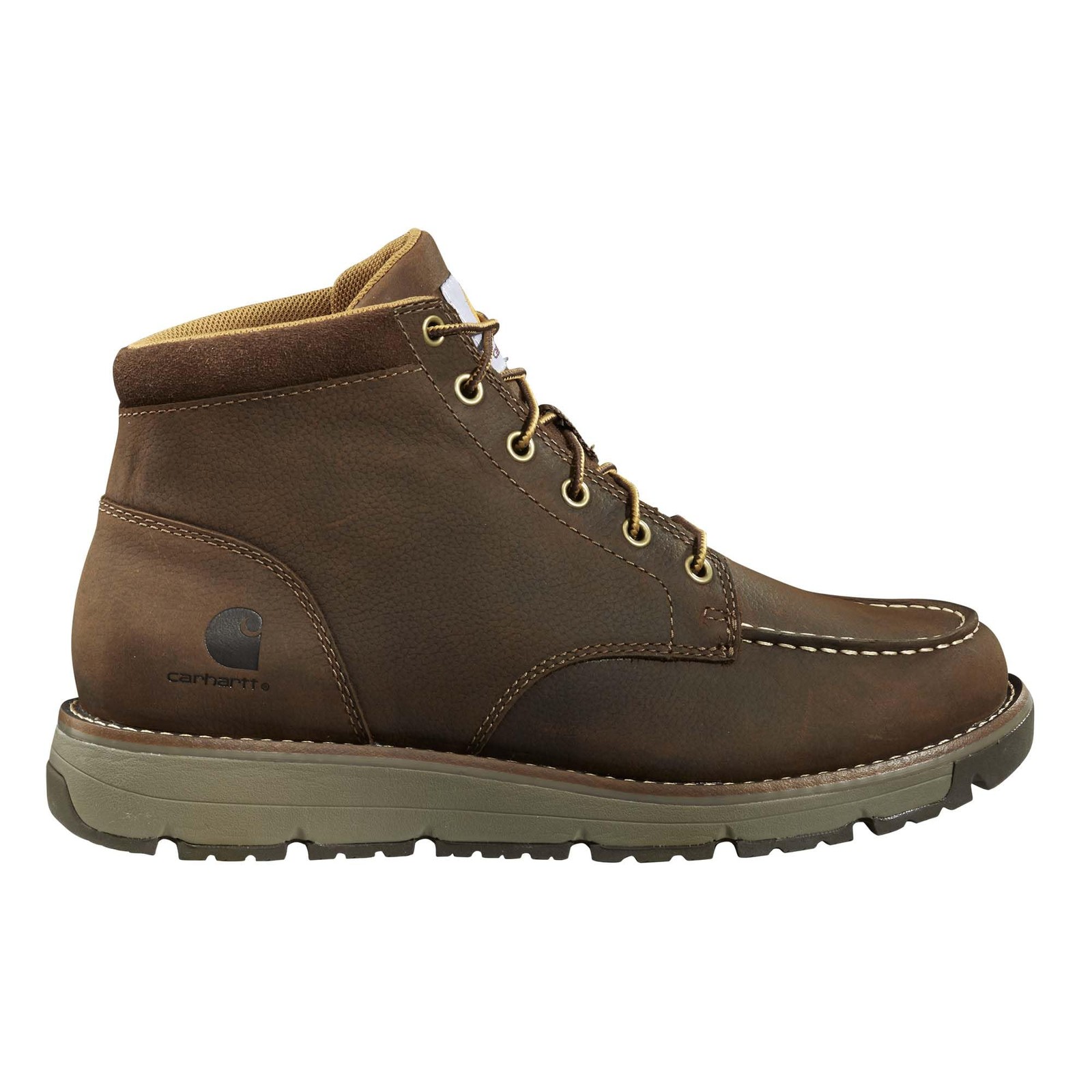 Carhartt Fm5210-M11m Millbrook Moc Steel-Toe Wedge Work Boots for Men Brown 30690₽