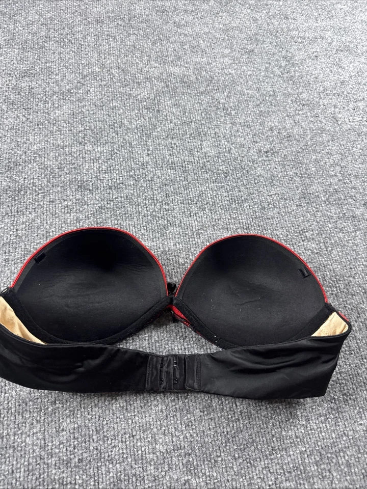 Sutiã Feminino Victoria's Secret 34B Preto Muito Sexy Multi Vias Sem Alças - Imagem 2 de 3