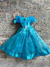 Barbie Blue Ballgown Clone Puff Sleeve Prince...
