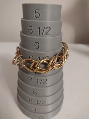 Chunky Gold Tone Mob Unisex Chain Link Bracelet 