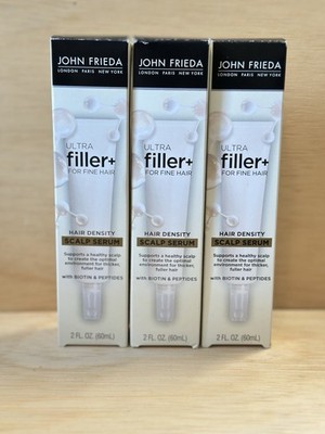Lot 3-John Frieda ULTRAfiller+ Hair Density Scalp Serum for Fine Volumizing Hair