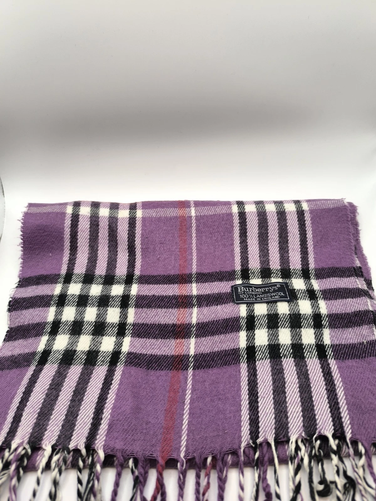 Vintage Burberry Scarf Grade B Please Read Description