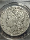 1896-s Morgan Silver Dollar, Better date, ANACS VF Details, Free shipping