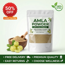 100% Pure Amla Powder for Hair Care | Indian ...