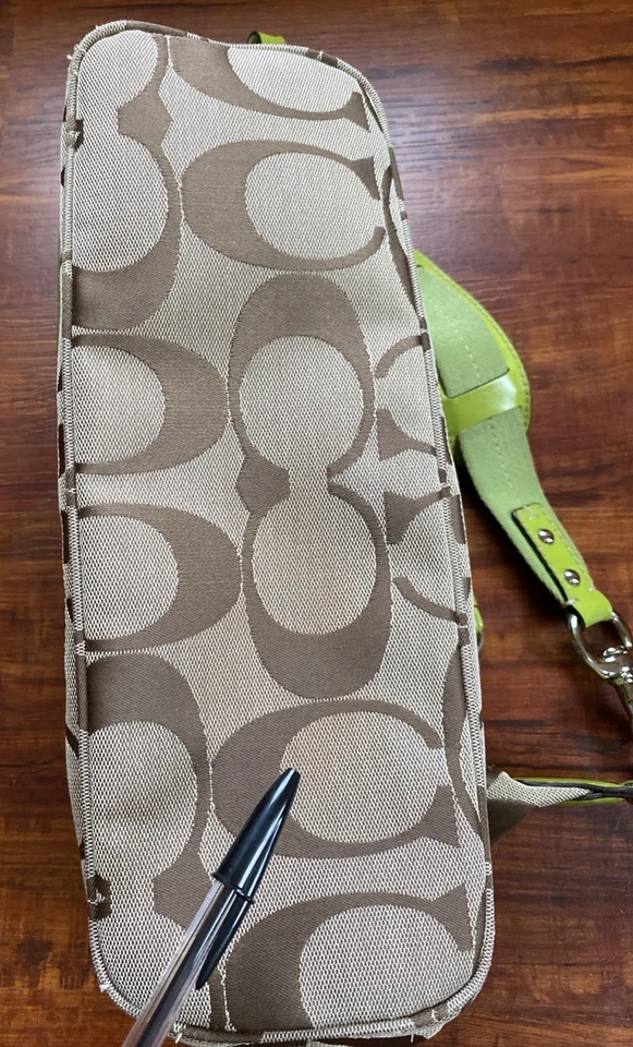 COACH BAG OLIVE GREEN A1194-F15197 - Image 4 of 4