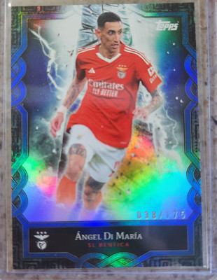 2024-25 Topps Benfica Fan set Angel Di Maria /175 Monolith Benfica