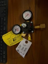 CORNELIUS Primary CO2 Regulator, Double Gauge