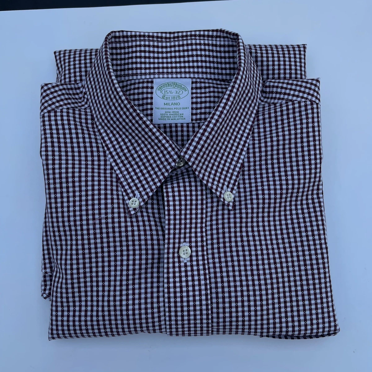 Las mejores ofertas en Camisas de vestir Delgado Brooks Brothers