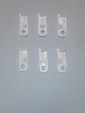 Clear Toggle Switch Plate Cover Guard 6 Pack - Keeps Light Switch ON or Off P...